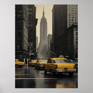 New Yorker Vintage-Poster Poster