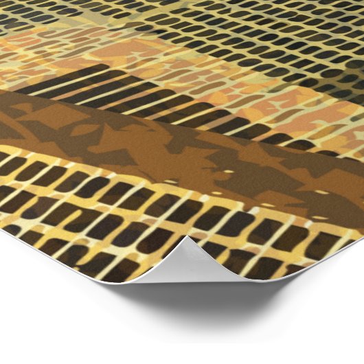 New Yorker Vintage-Poster. Poster (Ecke)