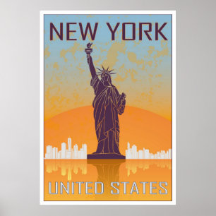 New Yorker Vintage-Poster Poster