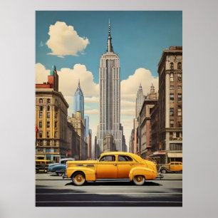 New Yorker Vintage-Poster Poster