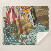 New Yorker Vintage-Poster. Sherpadecke (Vorderseite (Horizontal))