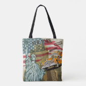 New Yorker Vintage-Poster. Tasche (Rückseite)