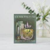 New Yorker Vintage Postkarte (Stehend Vorderseite)