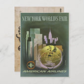 New Yorker Vintage Postkarte (Vorne/Hinten)