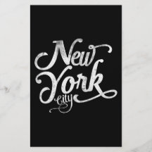 New Yorker Vintage-Typografie