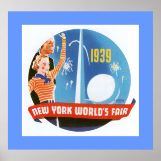 New Yorker Weltausstellung (Grenze) Poster