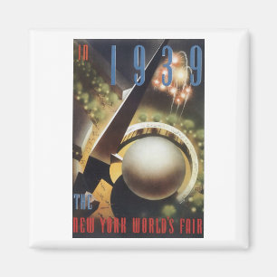 New Yorker Weltmesse 1939 Magnet