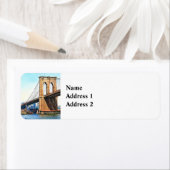 New Yorker Widerlager der Brooklyn Bridge (Insitu)