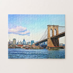 New Yorker Widerlager der Brooklyn Bridge Puzzle