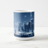 New Yorker Winterpanoramalage Kaffeetasse (Mittel)