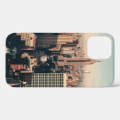 New Yorker Wolkenkratzer Dachterrasse Stadtansicht Case-Mate iPhone Hülle (Rückseite (Horizontal))
