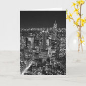 New Yorker Wolkenkratzer Karte (Gelbe Blume)