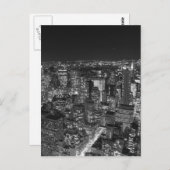 New Yorker Wolkenkratzer Postkarte (Vorne/Hinten)