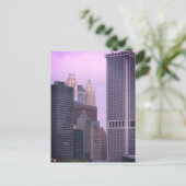 New Yorker Wolkenkratzer Postkarte (Stehend Vorderseite)