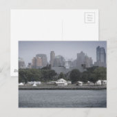 New Yorker Wolkenkratzer Postkarte (Vorne/Hinten)