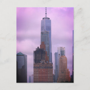New Yorker Wolkenkratzer Postkarte