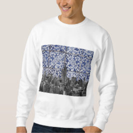 New Yorker Wolkenkratzer treffen auf portugiesisch Sweatshirt