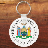 New Yorker Zeichen Schlüsselanhänger (Vorderseite)