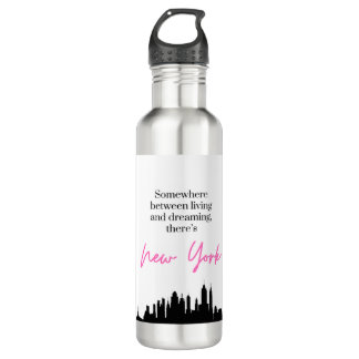 New Yorker Zitatgeschenke Edelstahlflasche