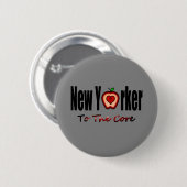 New Yorker zum Kern mit geschnittenem großem Apple Button (Vorne & Hinten)