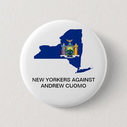 NEW YORKERS GEGEN ANDREW CUOMO GOVERNOR BUTTON (Vorderseite)
