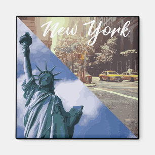 New- Yorkfreiheitsstatue Taxi Magnet