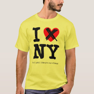 New- Yorkfreund-lustiger T - Shirt-Spaß T-Shirt