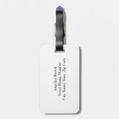 New- YorkGepäckanhänger Gepäckanhänger (Rückseite vertikal)