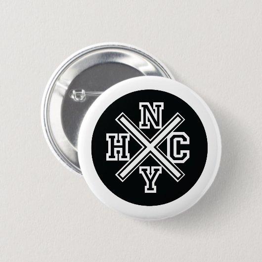New- Yorkhardcore Button (Vorne & Hinten)