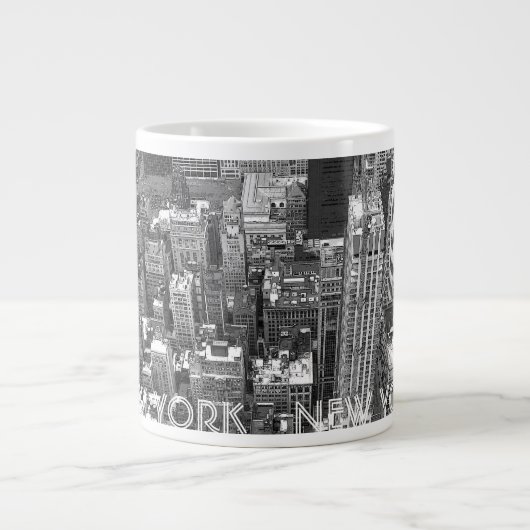 New- YorkKaffeetasse-New- York Cityandenken-Tassen Jumbo-Tasse (Vorderseite)