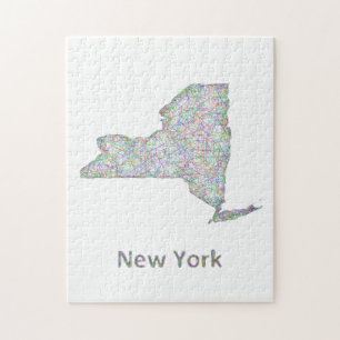 New- Yorkkarte Puzzle