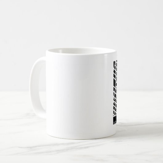 New- Yorkkarte Tasse (Vorderseite Links)