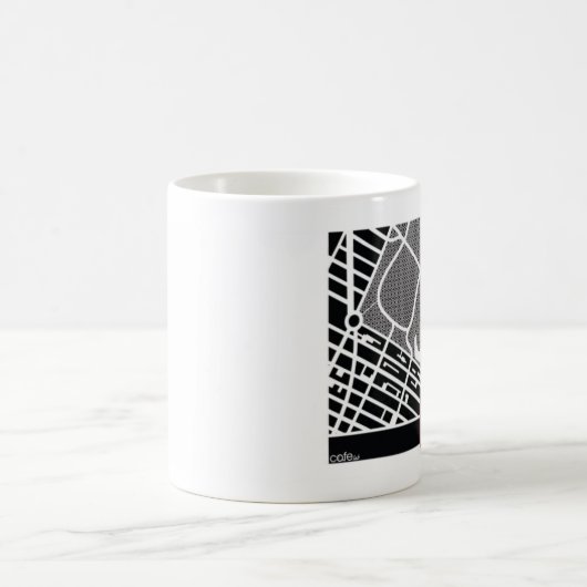 New- Yorkkarte Tasse (Mittel)