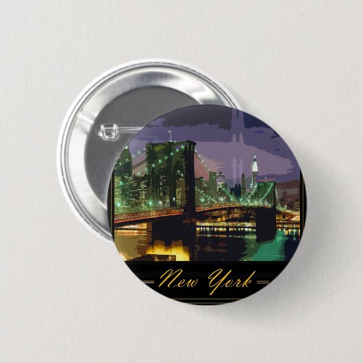 New- Yorkknopf Button (Vorne & Hinten)