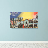 New YorkLarge Letter ScenesNew York Staat 2 Leinwanddruck (Insitu (Holzboden))