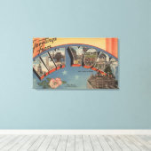 New YorkLarge Letter ScenesNew York Staat 3 Leinwanddruck (Insitu (Holzboden))