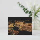 New- Yorkmetro-Antennen-Postkarte Postkarte (Stehend Vorderseite)