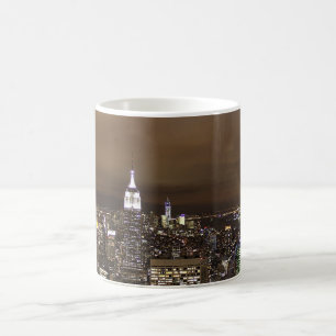 New- YorknachtSkyline Kaffeetasse