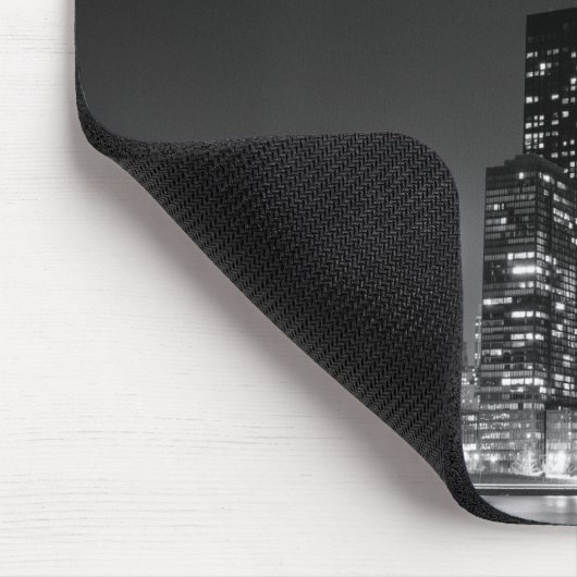 New- YorknachtSkyline Mousepad (Ecke)