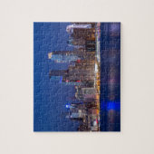 New- YorknachtSkyline Puzzle (Vertikal)