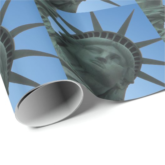 New- YorkPackpapier-Freiheitsstatue Papier Geschenkpapier (Rolleneckpunkt)