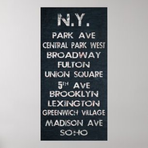 New- Yorkplakat Poster