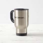 New- Yorkrechtsanwalt-Reise-Tasse Reisebecher (Vorderseite Links)