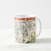 New Yorks Finger Lakes Kaffeetasse (VorderseiteRechts)