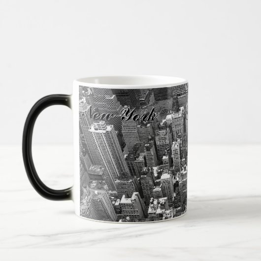 New- Yorkschalecityscape-New- York CityTasse Verwandlungstasse (Links)