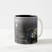 New- Yorkschalecityscape-New- YorknachtTasse Zweifarbige Tasse (VorderseiteRechts)