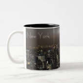 New- Yorkschalecityscape-New- YorknachtTasse Zweifarbige Tasse (Links)