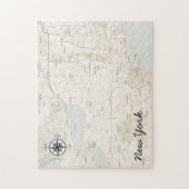 New- Yorkschatz-Karte pädagogisch Puzzle (Vertikal)