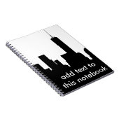 New- YorkSilhouette Notizblock (Rechte Seite)