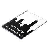 New- YorkSilhouette Notizblock (Linke Seite)